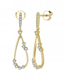 PEAR STYLE DIAMOND DANGLING (TE2043)