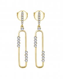 OPEN BAR DIAMOND DANGLING (TE2044)