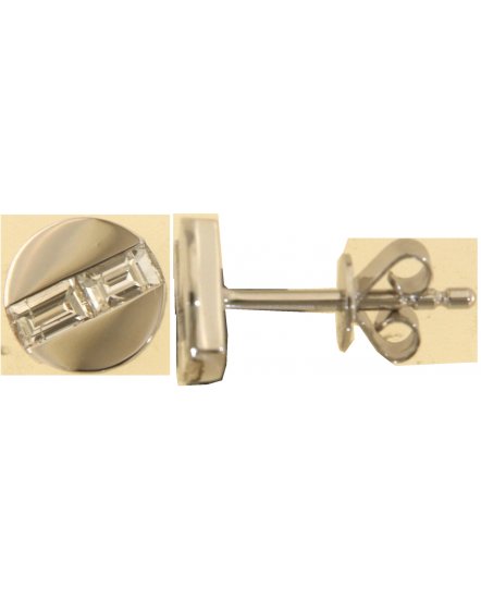 BAGUETTE DIAMOND STUDS (TE2073)