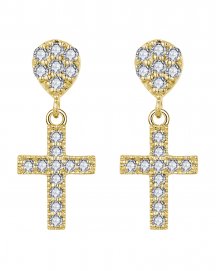CROSS DIAMOND DANGLING (TE2105)