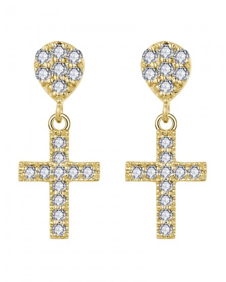 CROSS DIAMOND DANGLING (TE2105)