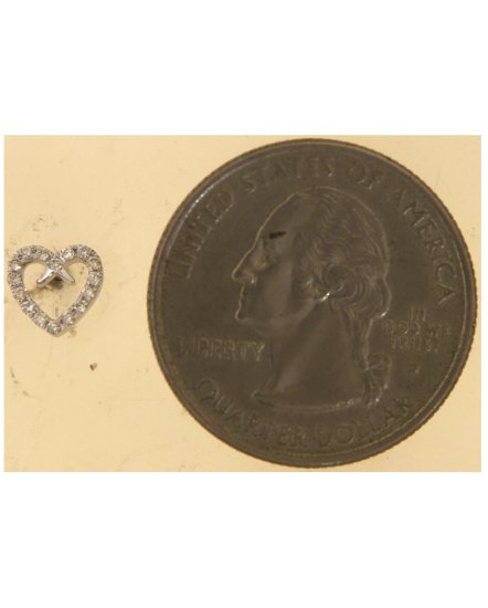 HEART SHAPE DIAMOND STUDS (TE2112)