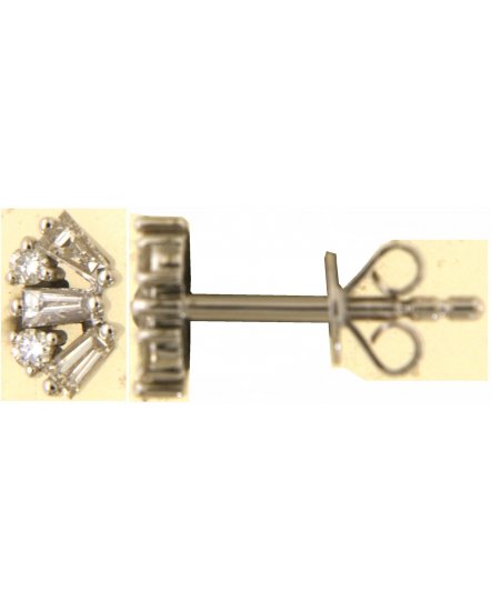BAGUETTE DIAMOND STUDS (TE2121)
