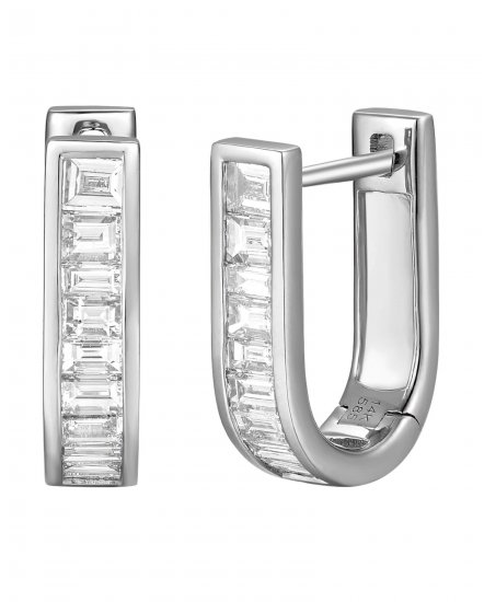 BAGUETTE DIAMOND HUGGIES (TE2124)