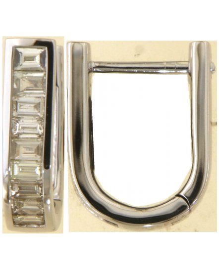 BAGUETTE DIAMOND HUGGIES (TE2124)