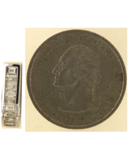 BAGUETTE DIAMOND HUGGIES (TE2124)