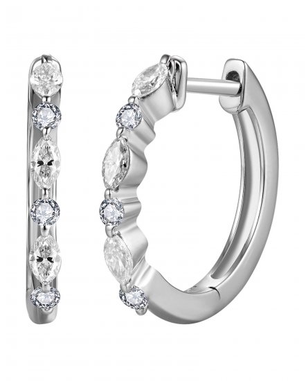 MARQUISE DIAMOND HUGGIES (TE2134)