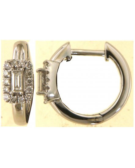 BAGUETTE DIAMOND HUGGIES (TE2141)