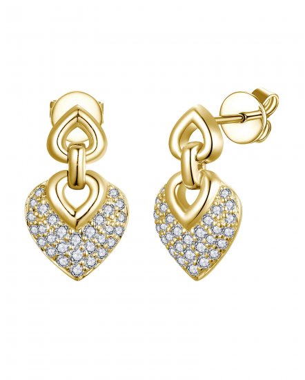 HEART STYLE DIAMOND DANGLING (TE2142)