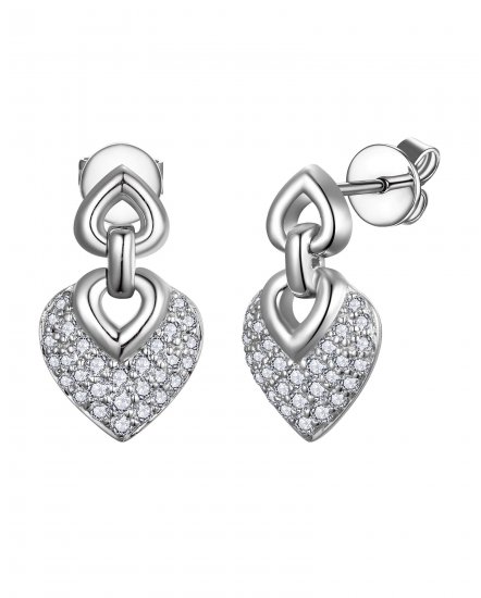 HEART STYLE DIAMOND DANGLING (TE2142)