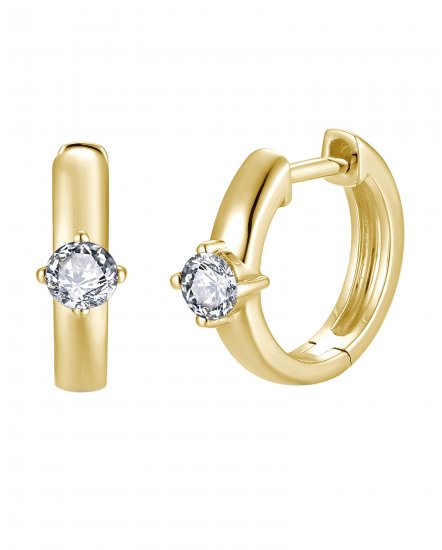 SOLITAIRE DIAMOND HUGGIES (TE2148)