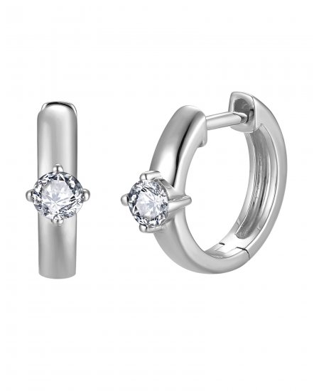 SOLITAIRE DIAMOND HUGGIES (TE2148)