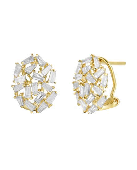 BAGUETTE DIAMOND OMEGA BACK (TE2181)