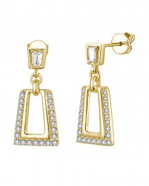 TRIANGLE STYLE DIAMOND DANGLING (TE2210)