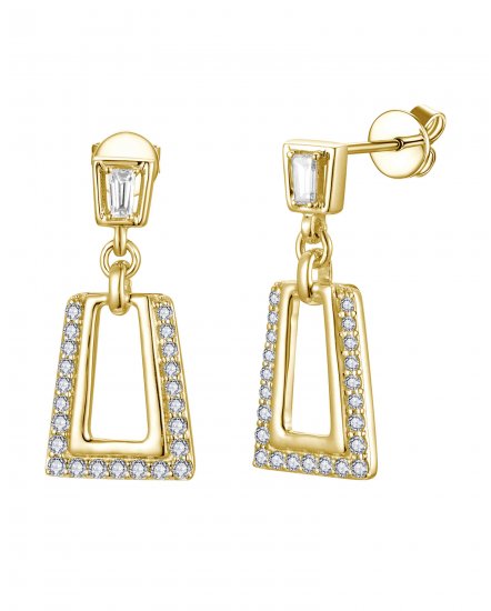 TRIANGLE STYLE DIAMOND DANGLING (TE2210)
