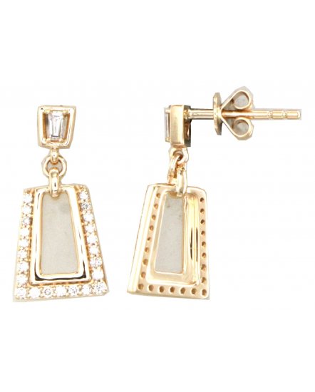 TRIANGLE STYLE DIAMOND DANGLING (TE2210)