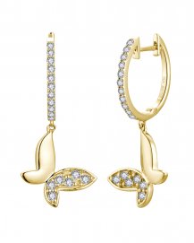 BUTTERFLY DIAMOND DANGLING (TE2211)