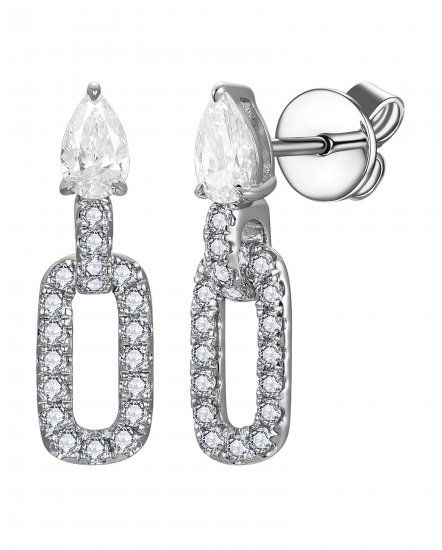 OPEN BAR DIAMOND STUDS (TE2236)