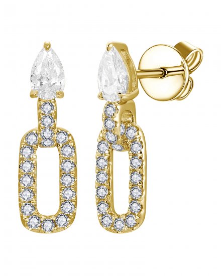 OPEN BAR DIAMOND STUDS (TE2236)
