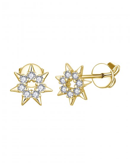 STARBURST DIAMOND STUDS (TE2245)