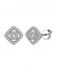 CLOVER STYLE DIAMOND STUDS (TE2247)