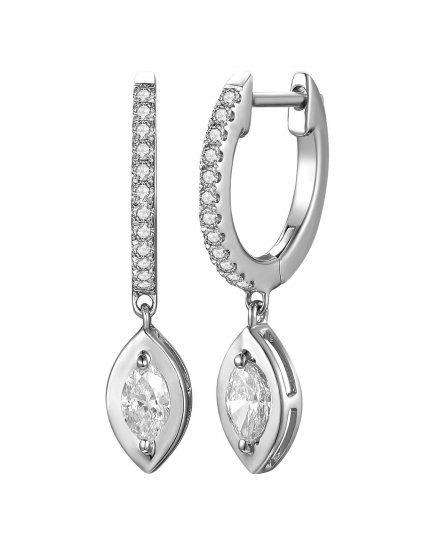 MARQUISE DIAMOND DANGLING (TE2257)