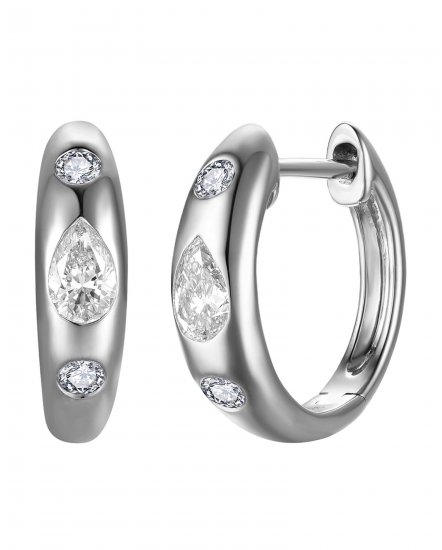 PEAR DIAMOND HUGGIES (TE2435)