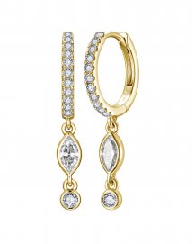 MARQUISE DIAMOND DANGLING (TE2439)