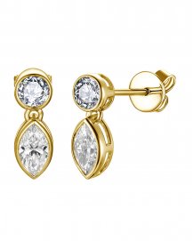 MARQUISE DIAMOND STUDS (TE2448)