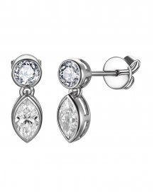 MARQUISE DIAMOND STUDS (TE2448)