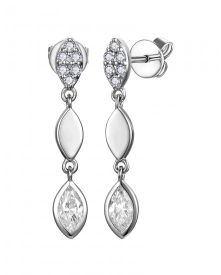 MARQUISE DIAMOND DANGLING (TE2452)