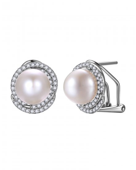 PEARL DIAMOND OMEGA BACK (TE2474)