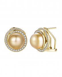 PEARL DIAMOND OMEGA BACK (TE2480)