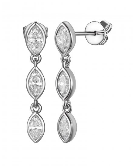 MARQUISE DIAMOND DANGLING (TE2503)
