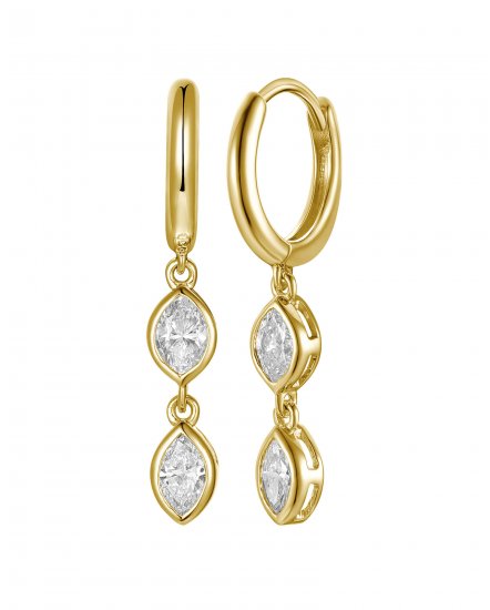 MARQUISE DIAMOND DANGLING (TE2504)