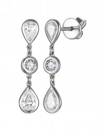 PEAR DIAMOND DANGLING (TE2509)