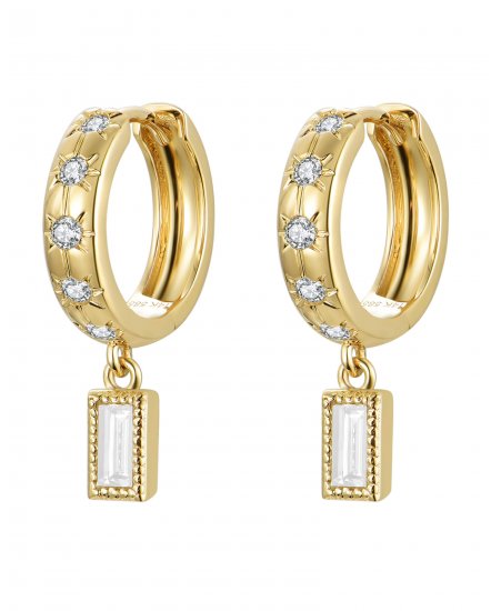 BAGUETTE DIAMOND DANGLING (TE2521)