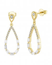 PEAR STYLE DIAMOND DANGLING (TE2538)