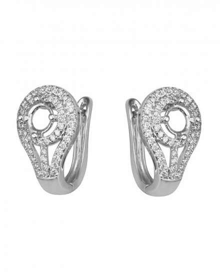 SEMI MOUNT DIAMOND HUGGIES (TE259)