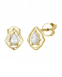 PEAR SHAPE DIAMOND STUDS (TE2604)