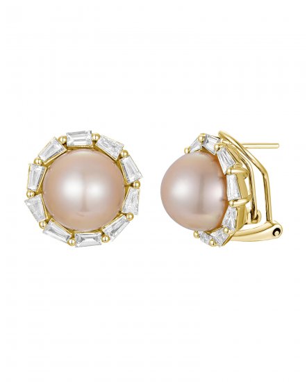 PEARL DIAMOND OMEGA BACK (TE2610)