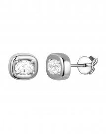 OVAL DIAMOND STUDS (TE2629)