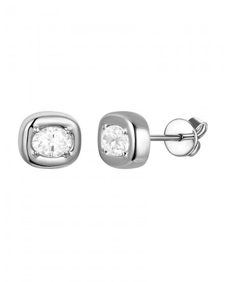 OVAL DIAMOND STUDS (TE2629)