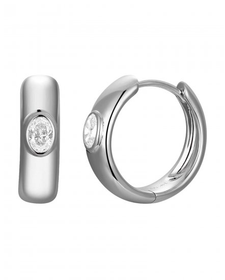 OVAL DIAMOND HUGGIES (TE2634)