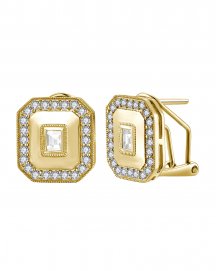 BAGUETTE DIAMOND OMEGA BACK (TE2664)