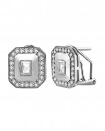 BAGUETTE DIAMOND OMEGA BACK (TE2664)