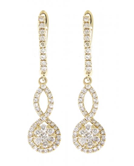 CLUSTER DIAMOND DANGLING (TE266)