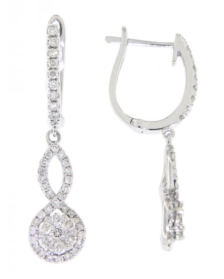 CLUSTER DIAMOND DANGLING (TE266)