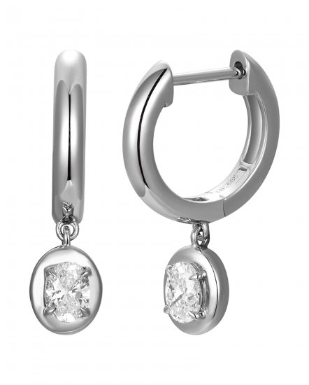 OVAL DIAMOND DANGLING (TE2670)