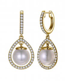 PEARL DIAMOND DANGLING (TE2734)